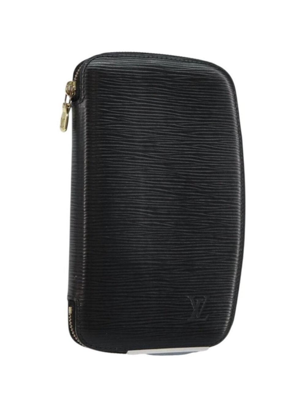 LOUIS VUITTON Epi Agenda Geode Travel Case Black M63872
